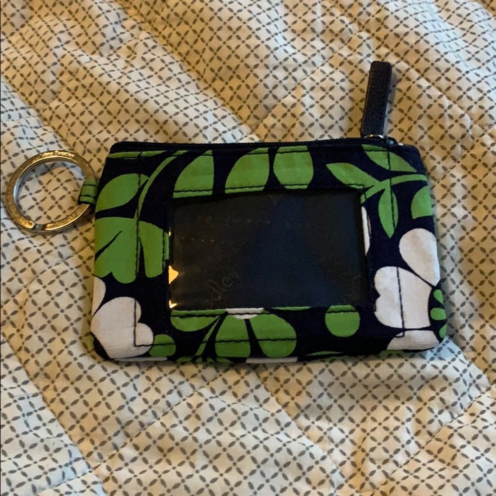 Vera Bradley zip id case - perfect condition